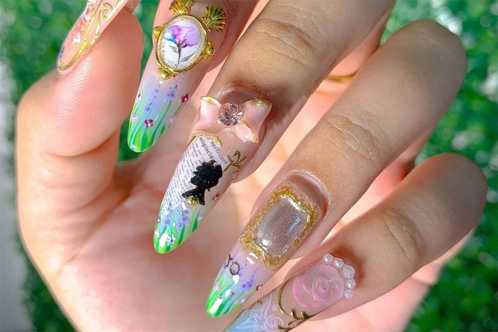 The Best Bridgerton-Inspired Nail Designs for a Regency Era Glam - DTK Nail Supply