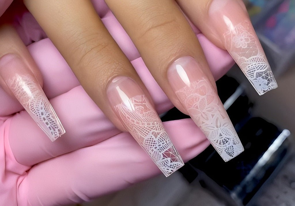 The Sheer Stockings Nail Trend That Will Make You Look Polished - DTK Nail Supply