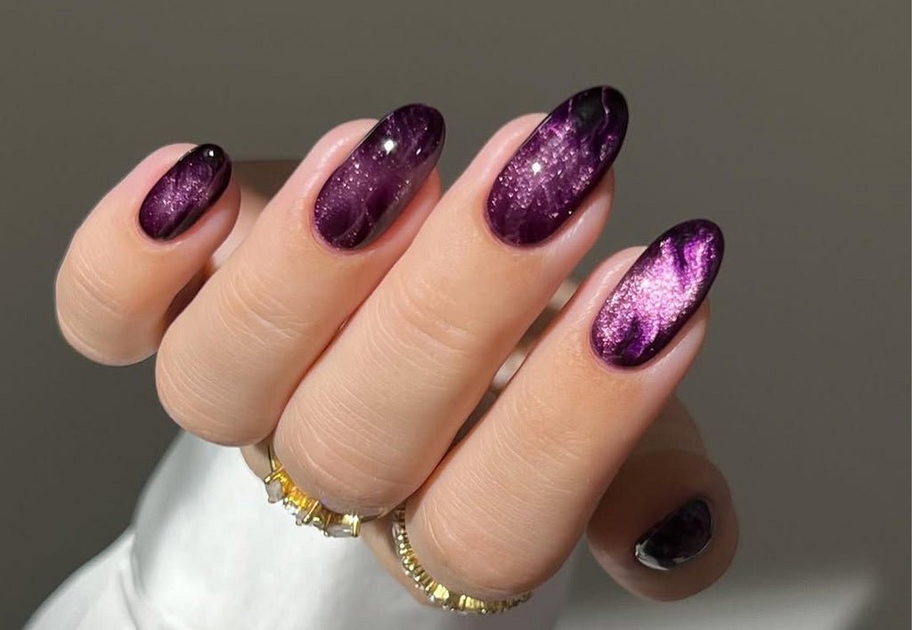 The Truth about Eggplant Nail Ideas with Moody, Stunning Results - DTK Nail Supply