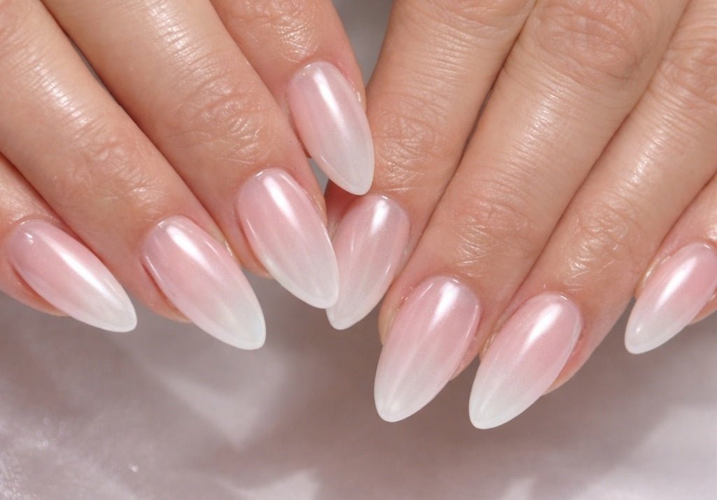 Try White Chrome Nails Now Before Everyone Else - DTK Nail Supply