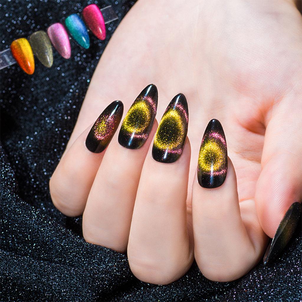 What Is Cat Eyes Gel Nail & What Kind of Cat Eyes Gel Colors You Have to Try? - DTK Nail Supply