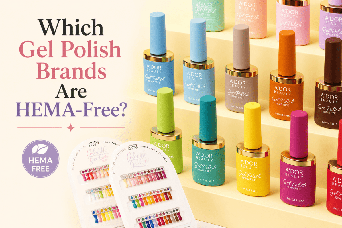 Which Gel Polish Brands Are HEMA-Free? - DTK Nail Supply