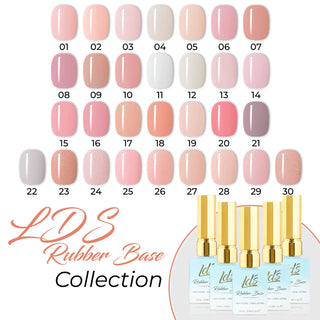 RUBBER BASE GEL POLISH COLLECTION