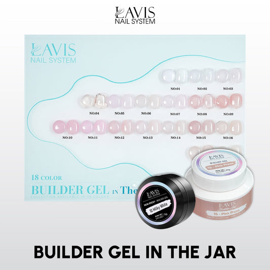 Lavis Builder Gel In The Jar Collection
