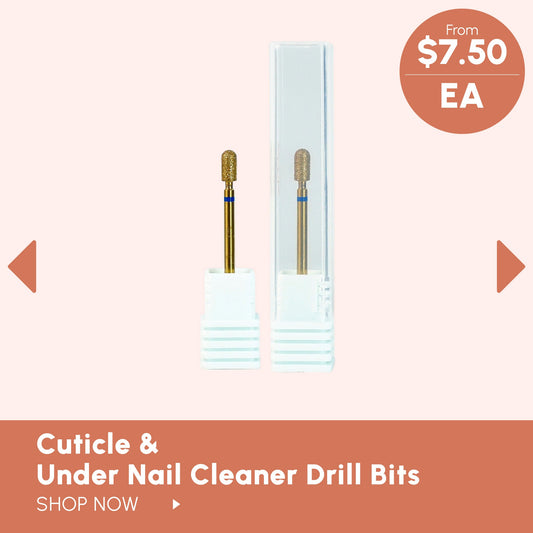 Cuticle & Under Nail Cleaner Drill Bits