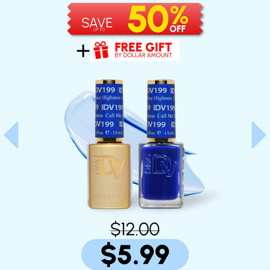 DND Diva Gel Polish & Matching Nail Lacquer Duo Set