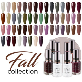 LAVIS GEL NAIL POLISH DUO FALL COLORS