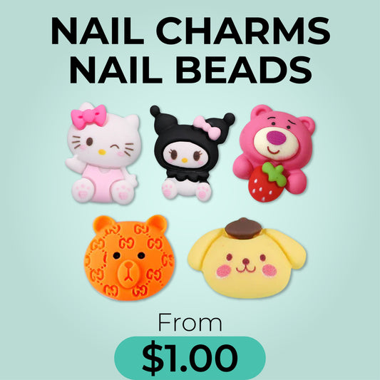 NAIL CHARMS & NAIL BEADS