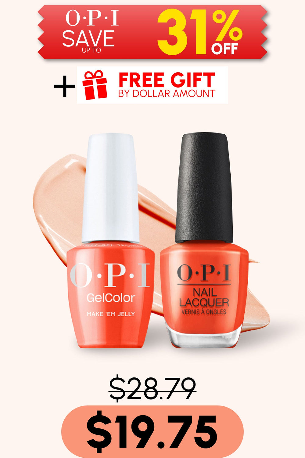 OPI GEL & LACQUER COLORS