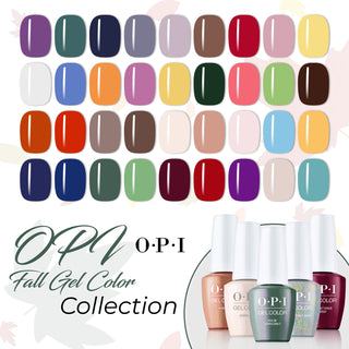 OPI GEL NAIL POLISH FALL COLORS