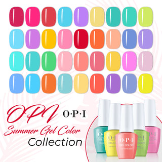 OPI Gel Nail Polish Summer Colors