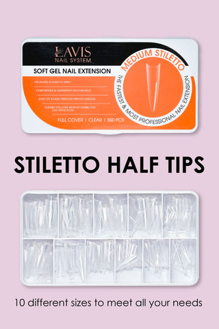 Stiletto Half Tips