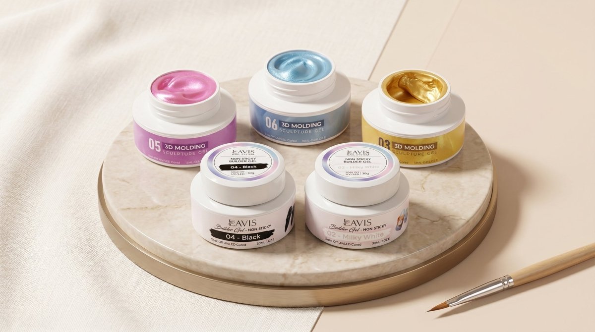3D SCULPTURE GEL - MOLDING GEL - DTK Nail Supply