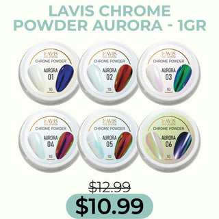 LAVIS Chrome Powder AURORA - 1gr