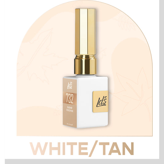 LDS Color Craze Collection - WHITE/TAN