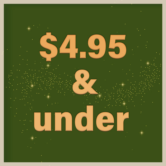 $4.95 & under