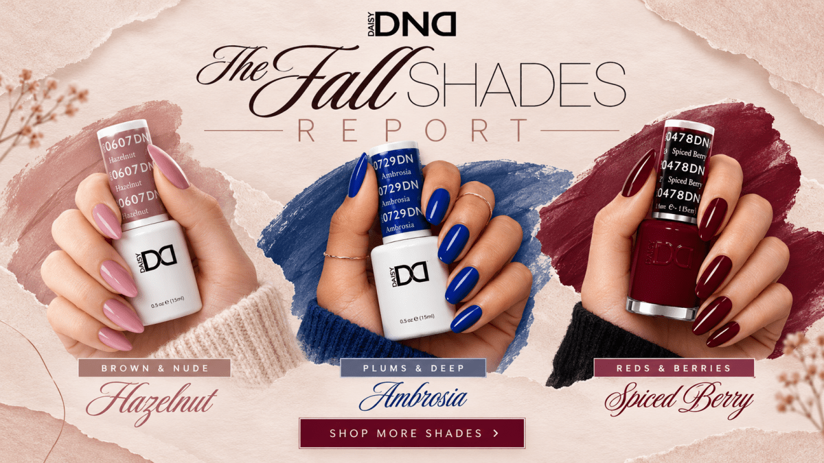 DND GEL NAIL POLISH FALL COLORS - DTK Nail Supply