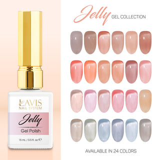 LAVIS Jelly Nude Gel Collection