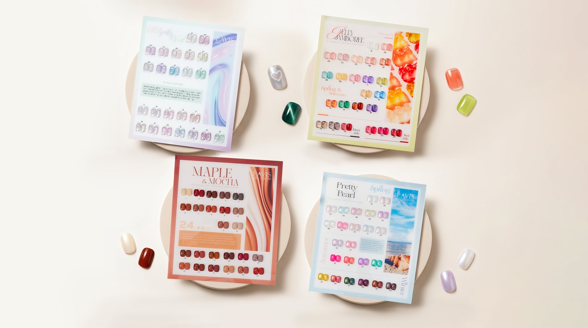LAVIS Gel Polish Bundles | Curated Salon Collection Sets