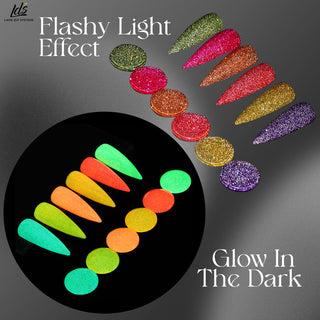 LDS REFLECTIVE GLITTER GLOW IN THE DARK