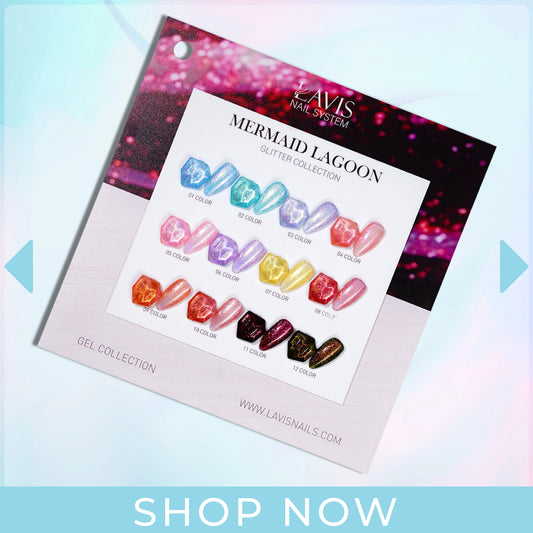 LAVIS MERMAID LAGOON GLITTER COLLECTION