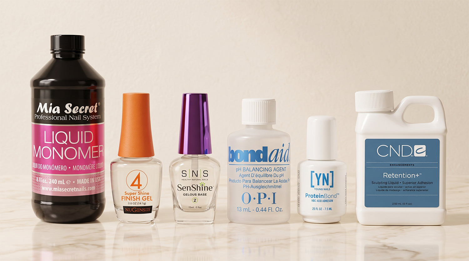 Acrylic Liquid Monomer & Dip Liquids | EMA Professional Nail Prep - DTK Nail Supply