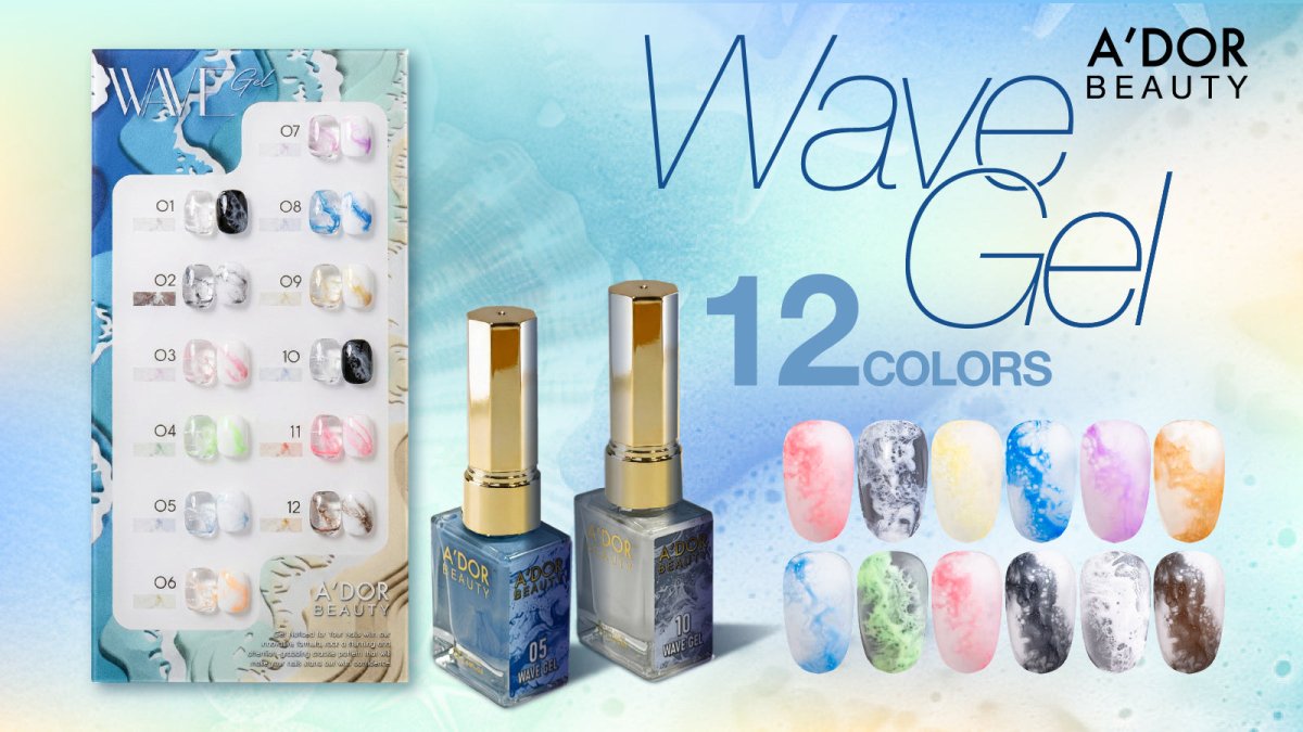 A'DOR Wave Gel Collection - DTK Nail Supply
