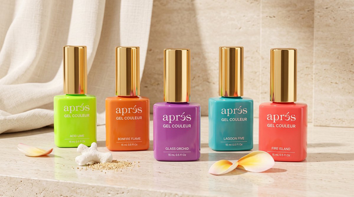 Apres Gel Nail Polish Summer Colors - DTK Nail Supply