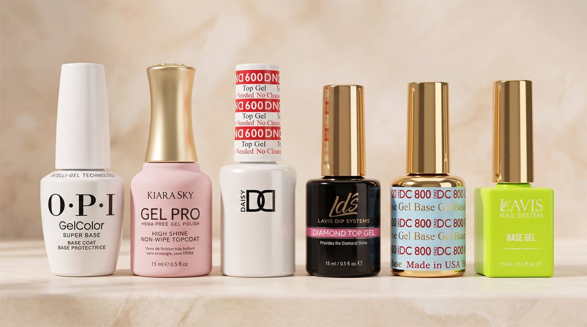 BASE & TOP GEL - DTK Nail Supply
