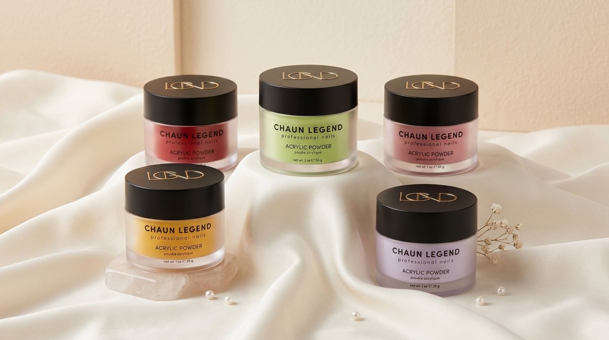 Chaun Legend Acrylic Powder | Professional Sculpting Powders - DTK Nail Supply
