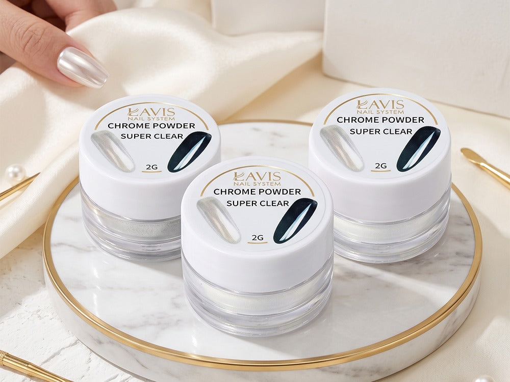 CHROME NAIL POWDER - DTK Nail Supply