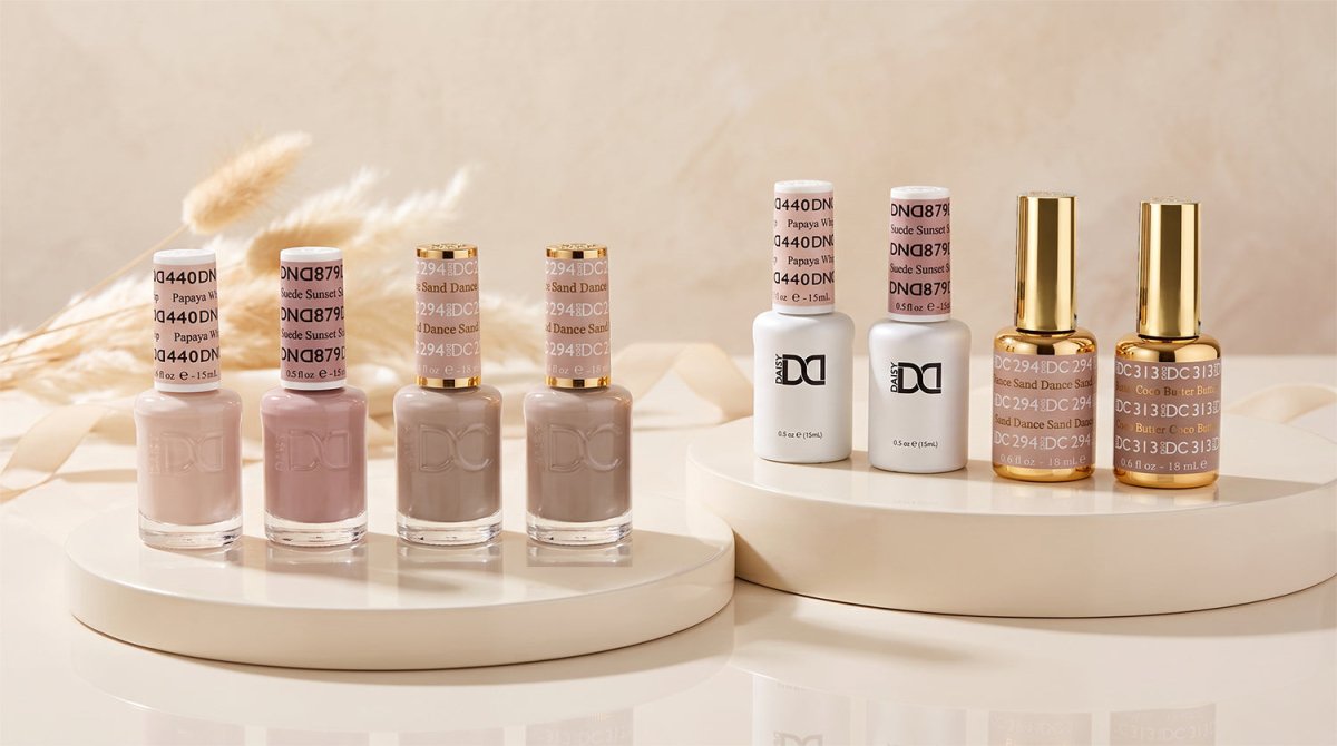 DND Beige Colors - DTK Nail Supply