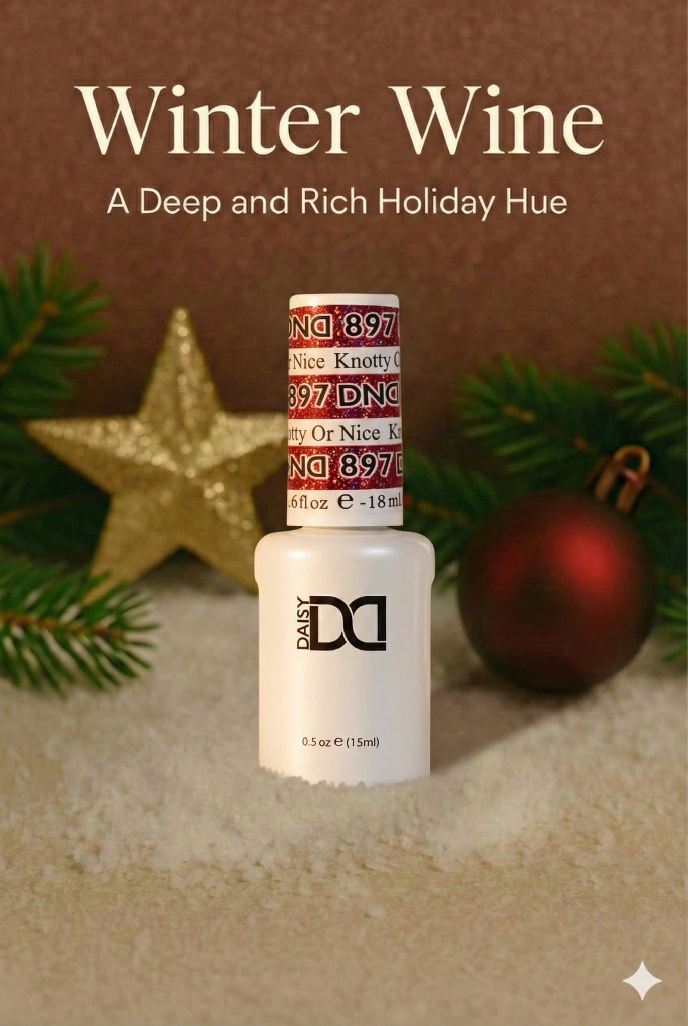 DND HOLIDAY RED - DTK Nail Supply