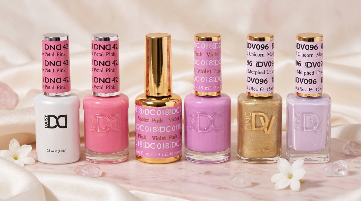 DND Pink Colors - DTK Nail Supply
