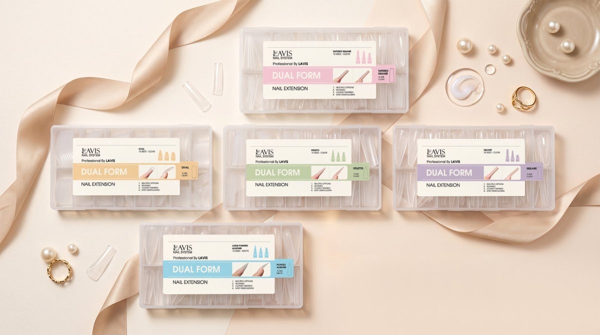 Dual Form Tips | DTK Nail Supply - DTK Nail Supply