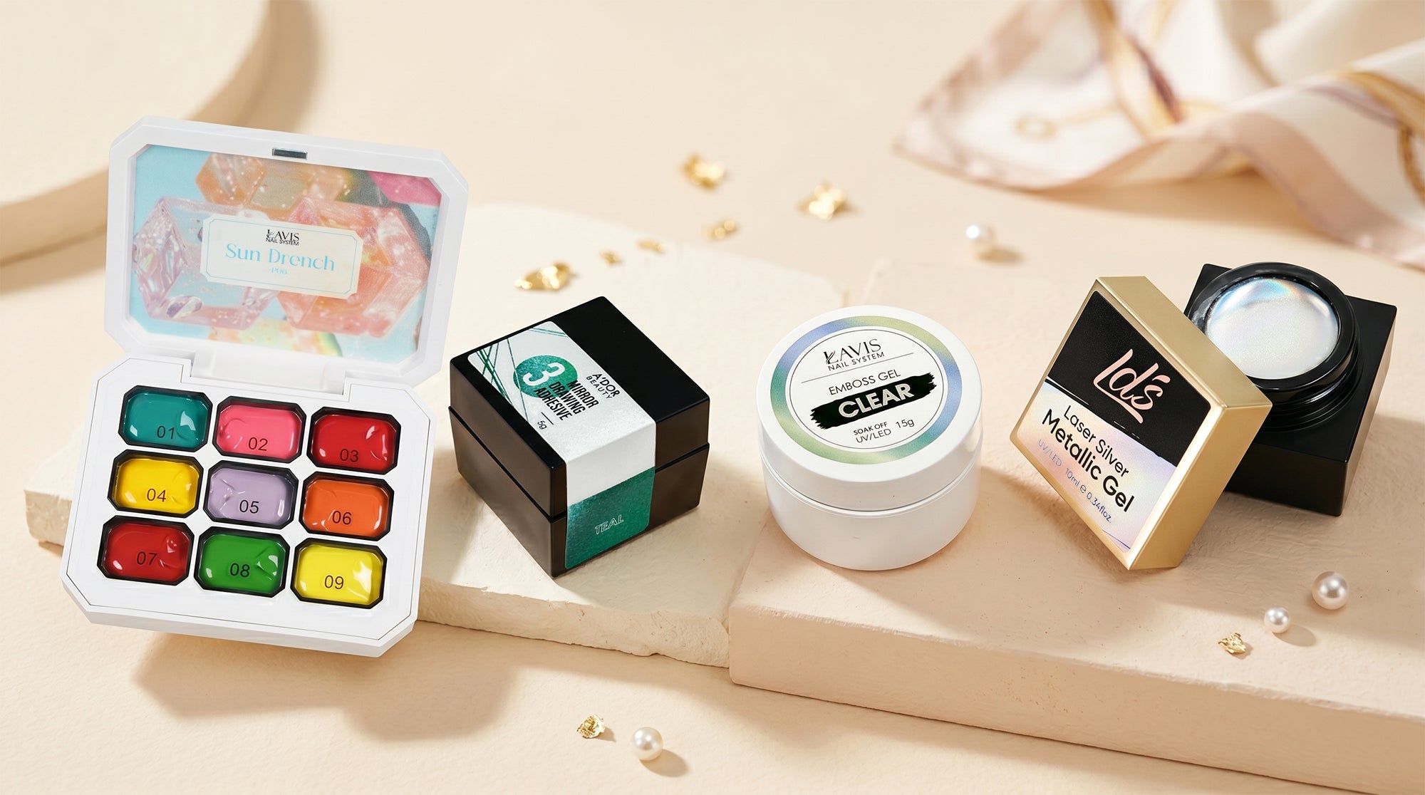 EMBOSS GEL & PAINTING GEL - DTK Nail Supply