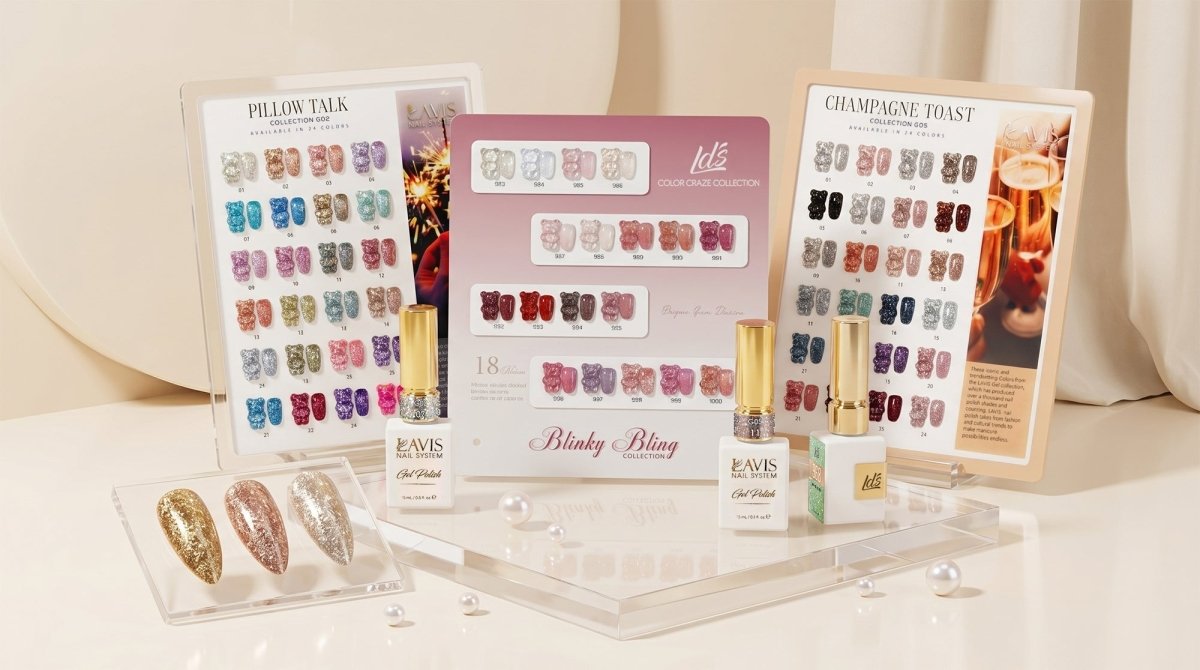 Flash Glitter Gel - DTK Nail Supply