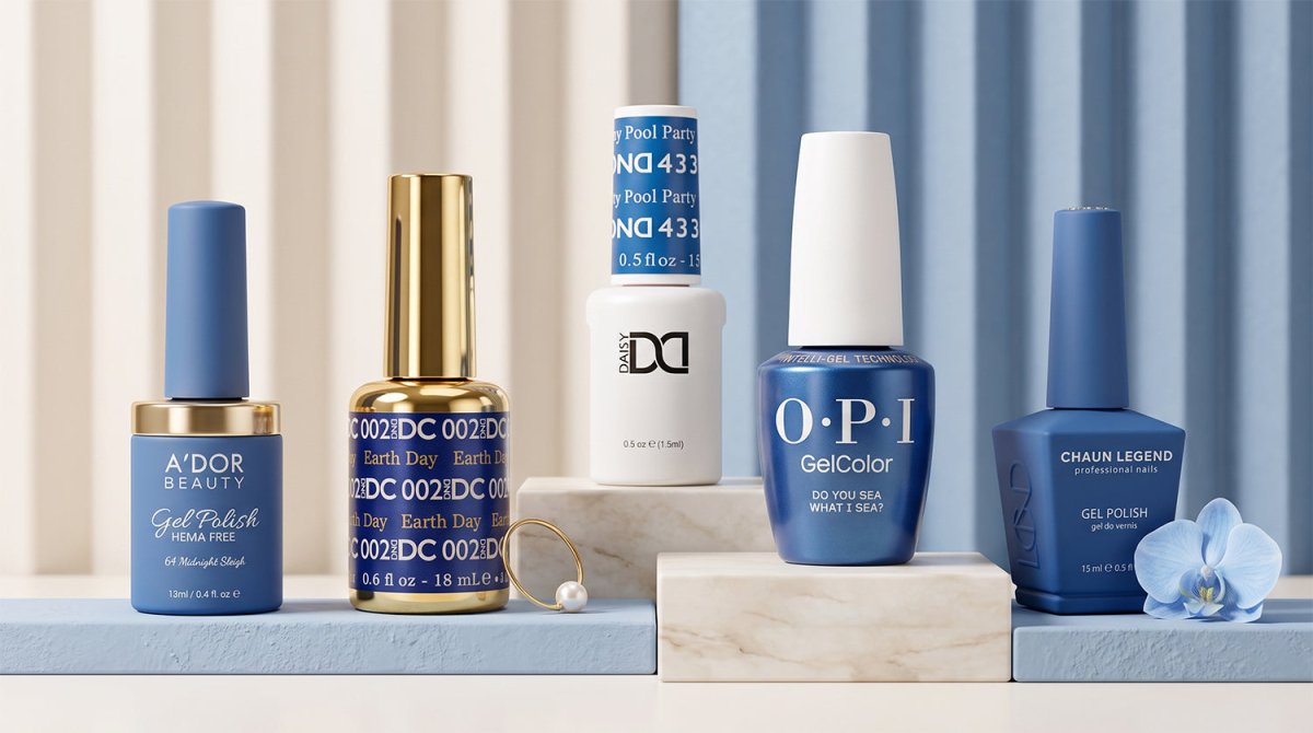 GEL COLORS - BLUE - DTK Nail Supply
