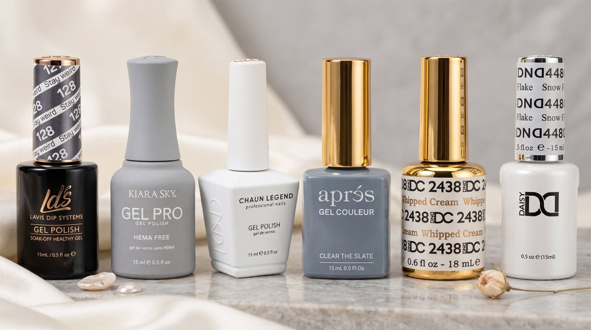 GEL COLORS - GREY - DTK Nail Supply