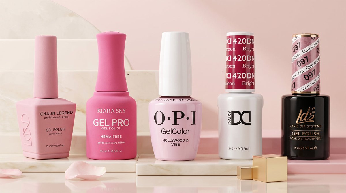 GEL COLORS - PINK - DTK Nail Supply