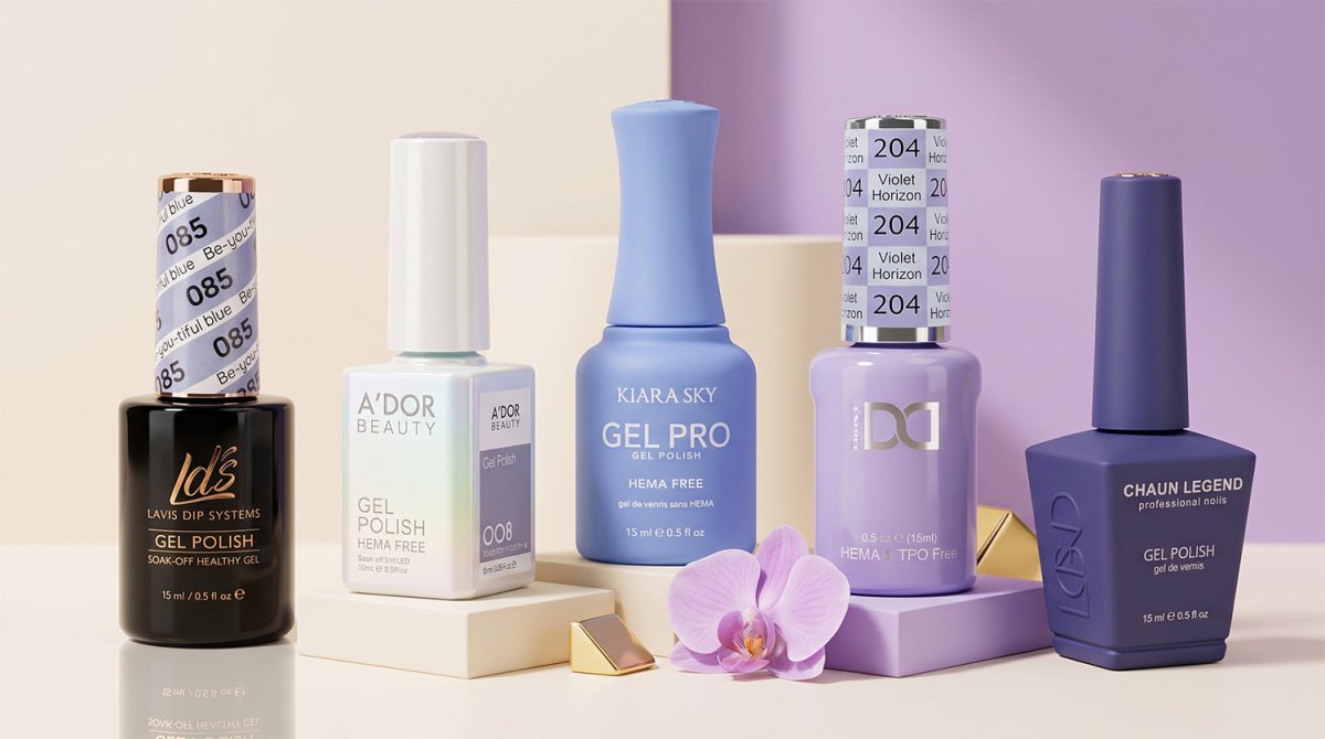 GEL COLORS - PURPLE - DTK Nail Supply