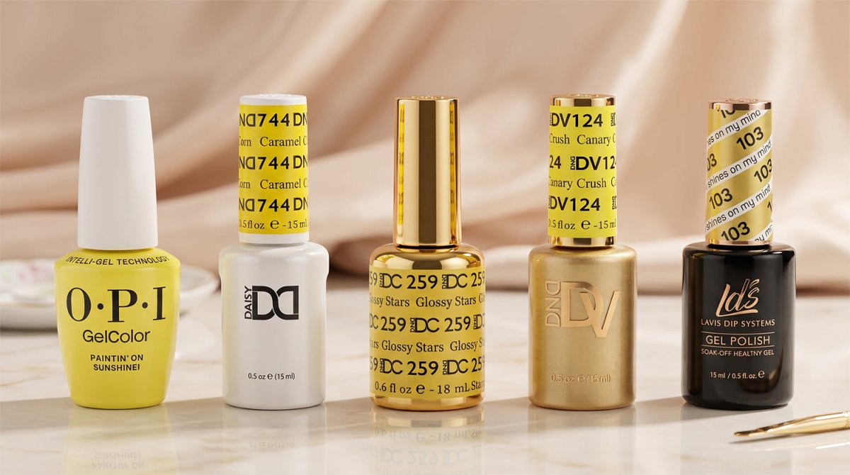 GEL COLORS - YELLOW - DTK Nail Supply