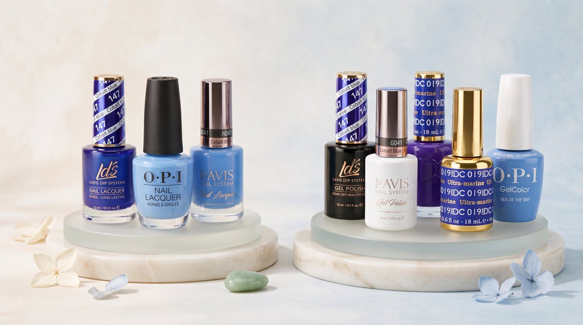 GEL & LACQUER - BLUE - DTK Nail Supply