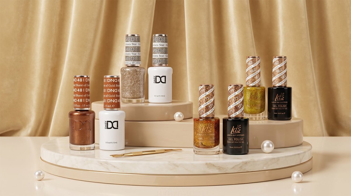 GEL & LACQUER - GOLD - DTK Nail Supply