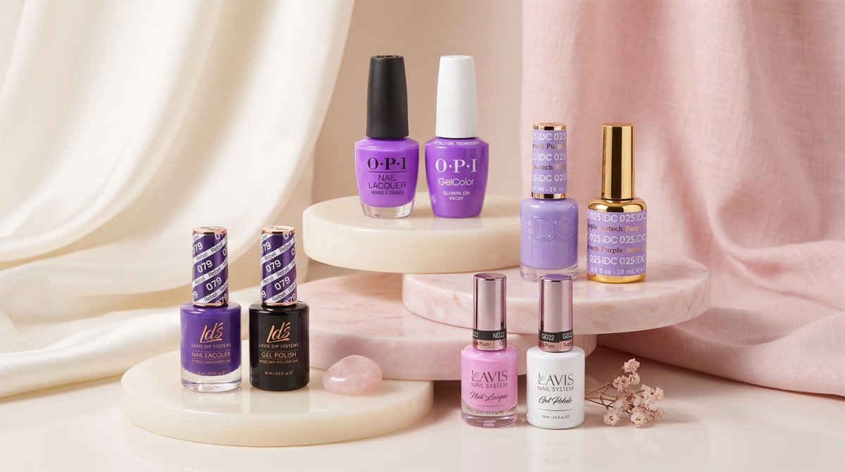 GEL & LACQUER - PURPLE - DTK Nail Supply