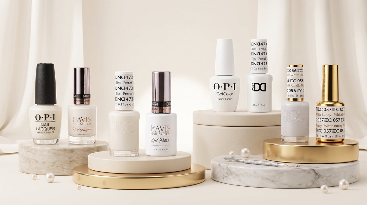 GEL & LACQUER - WHITE - DTK Nail Supply