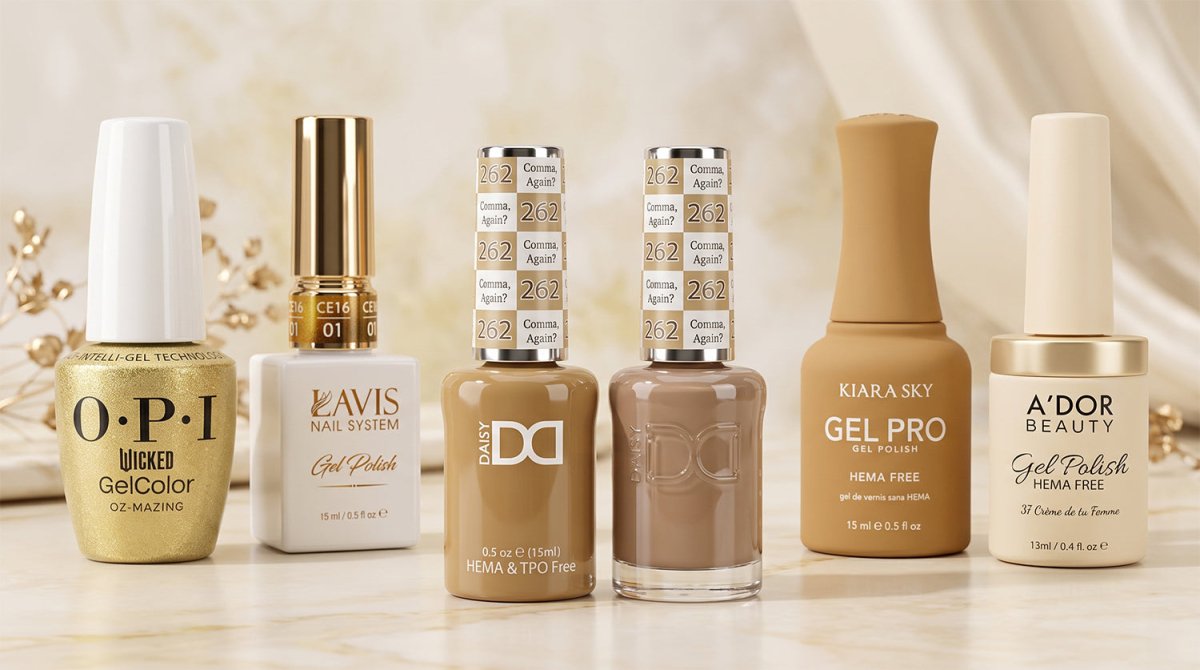 HEMA-Free & TPO-Free Color Gold - DTK Nail Supply