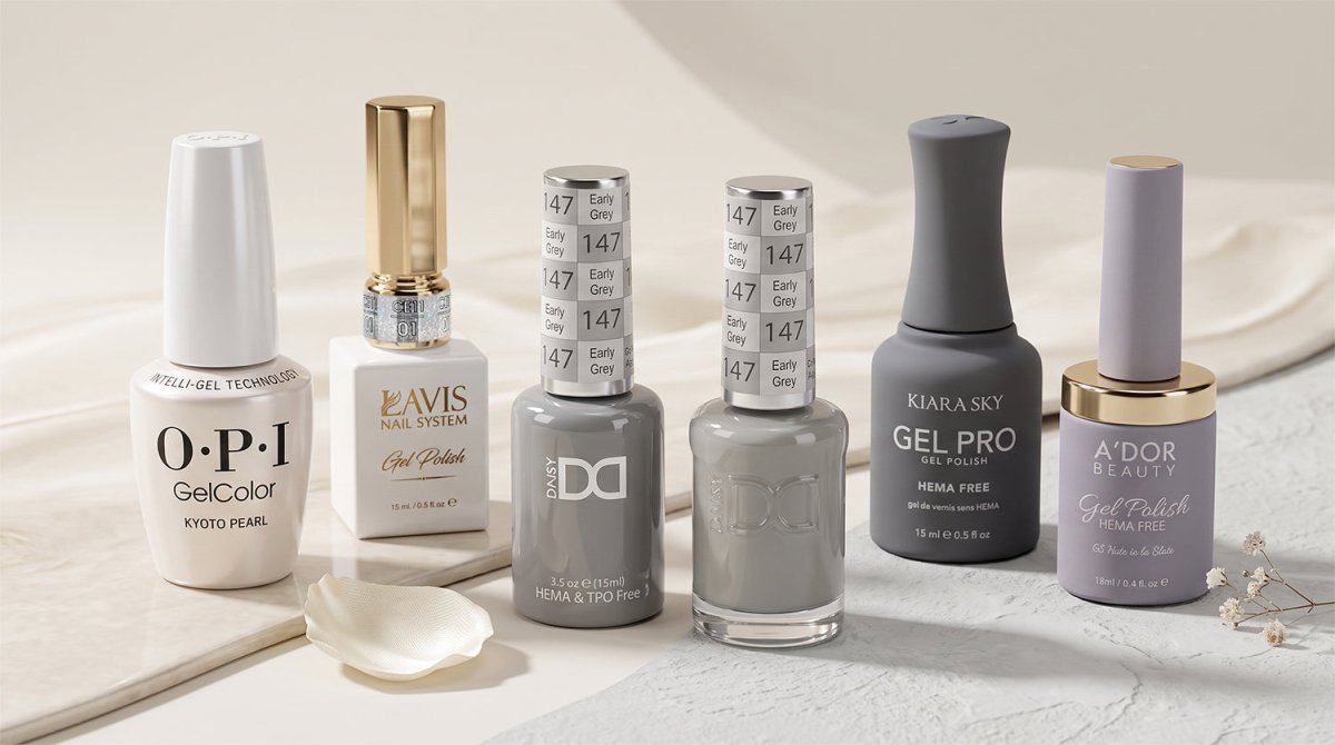 HEMA-Free & TPO-Free Color Gray - DTK Nail Supply