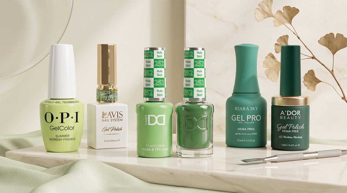 HEMA-Free & TPO-Free Color Green - DTK Nail Supply