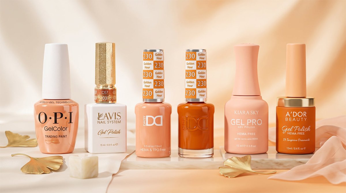 HEMA-Free & TPO-Free Color Orange - DTK Nail Supply